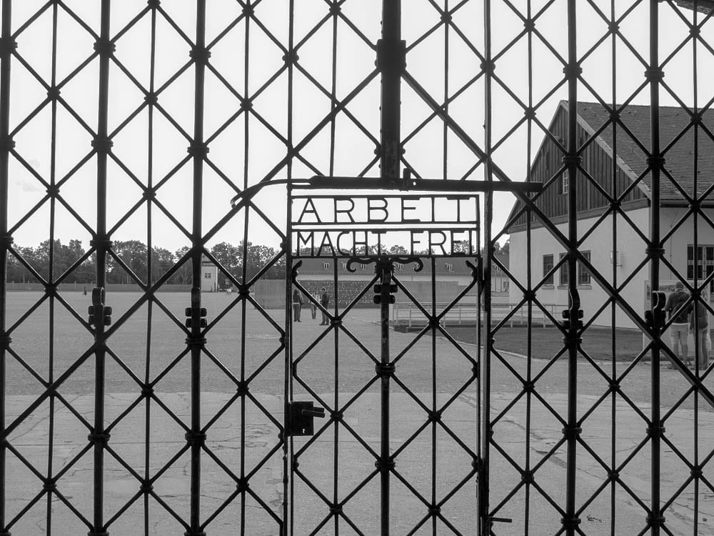 Gate to Dachau